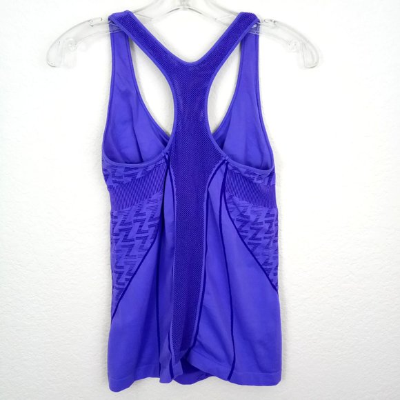 4/$25 Zella Violet Athletic Racerback Top Large - Picture 5 of 12
